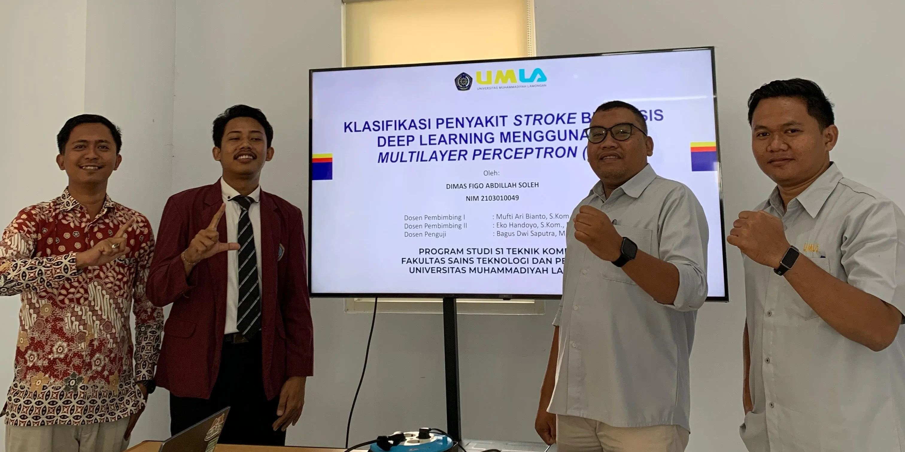 Angkat Isu Kesehatan, Mahasiswa Teknik Komputer UMLA Bangun Sistem ...